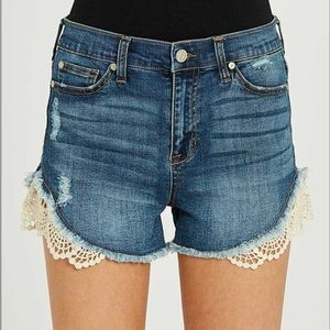 Altar’d State Rey Denim High Waist Shorts